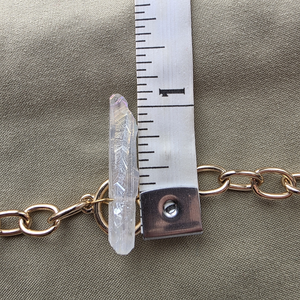 🤍 Aura Quartz Choker - Picture 5 of 7